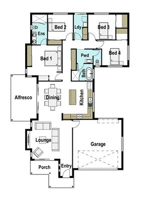 House Design Floor Plan Sonoran 215